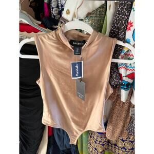 Brown Sleeveless Top/Bodysuit